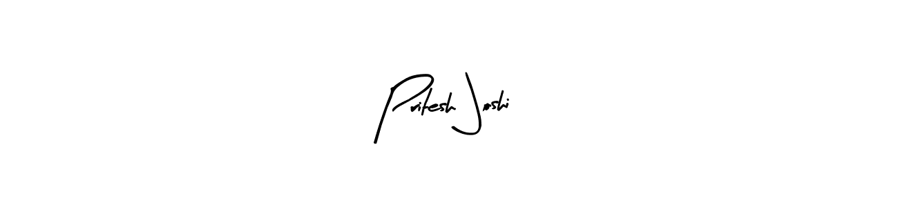 Pritesh Joshi stylish signature style. Best Handwritten Sign (Arty Signature) for my name. Handwritten Signature Collection Ideas for my name Pritesh Joshi. Pritesh Joshi signature style 8 images and pictures png