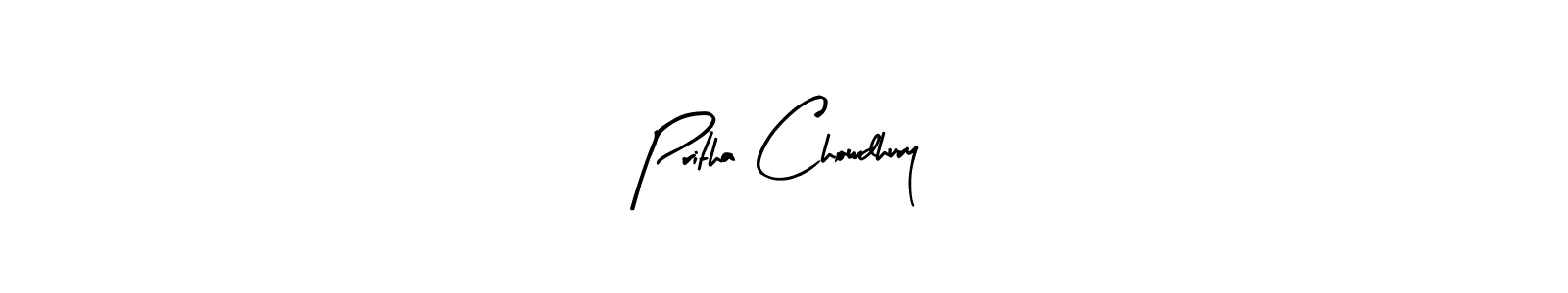 Once you've used our free online signature maker to create your best signature Arty Signature style, it's time to enjoy all of the benefits that Pritha Chowdhury name signing documents. Pritha Chowdhury signature style 8 images and pictures png