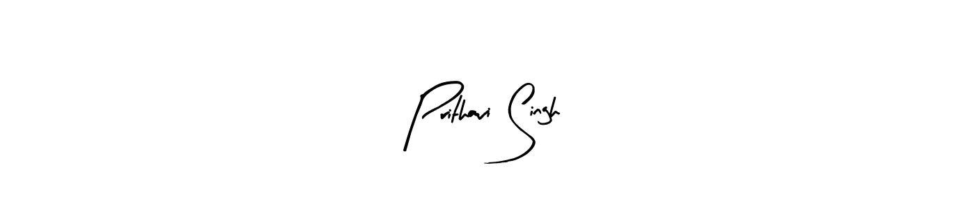 Prithavi Singh stylish signature style. Best Handwritten Sign (Arty Signature) for my name. Handwritten Signature Collection Ideas for my name Prithavi Singh. Prithavi Singh signature style 8 images and pictures png