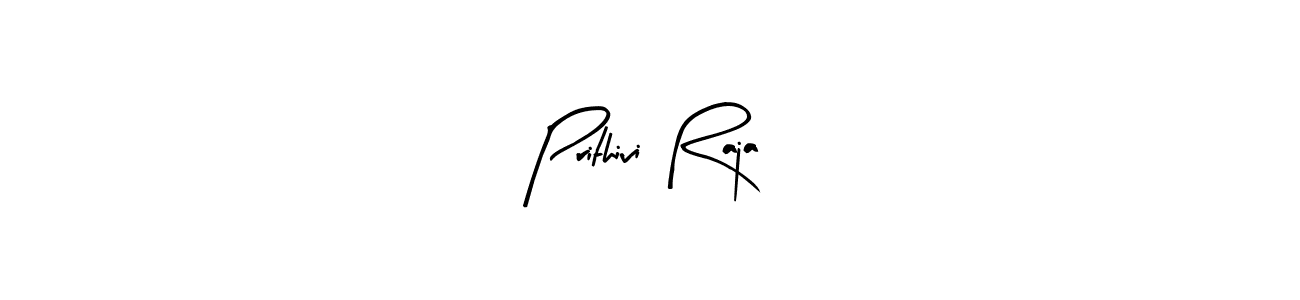 The best way (Arty Signature) to make a short signature is to pick only two or three words in your name. The name Prithivi Raja include a total of six letters. For converting this name. Prithivi Raja signature style 8 images and pictures png