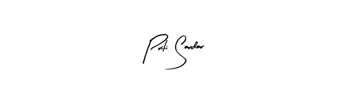 Also we have Priti Sardar name is the best signature style. Create professional handwritten signature collection using Arty Signature autograph style. Priti Sardar signature style 8 images and pictures png