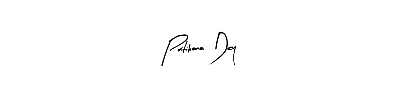 The best way (Arty Signature) to make a short signature is to pick only two or three words in your name. The name Pritikana Dey include a total of six letters. For converting this name. Pritikana Dey signature style 8 images and pictures png