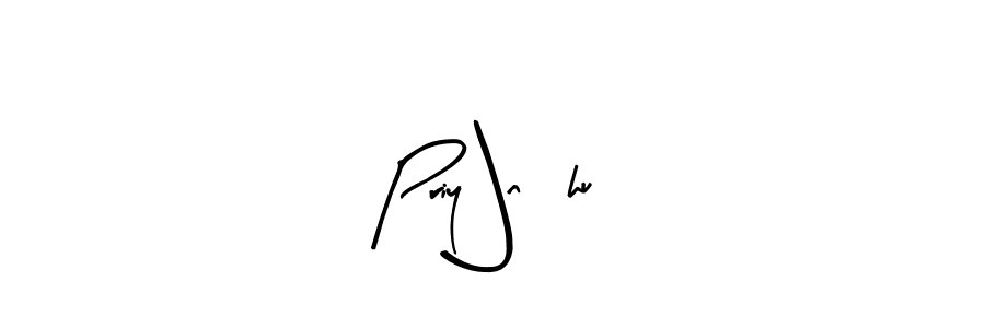 Create a beautiful signature design for name Priy@n$hu. With this signature (Arty Signature) fonts, you can make a handwritten signature for free. Priy@n$hu signature style 8 images and pictures png