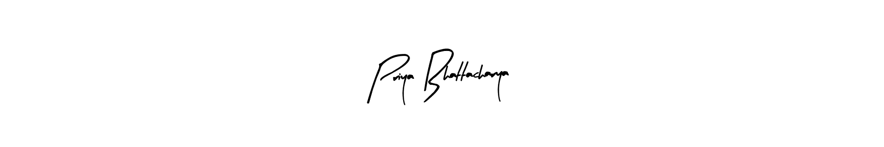 This is the best signature style for the Priya Bhattacharya name. Also you like these signature font (Arty Signature). Mix name signature. Priya Bhattacharya signature style 8 images and pictures png