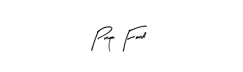 How to Draw Priya Ford signature style? Arty Signature is a latest design signature styles for name Priya Ford. Priya Ford signature style 8 images and pictures png