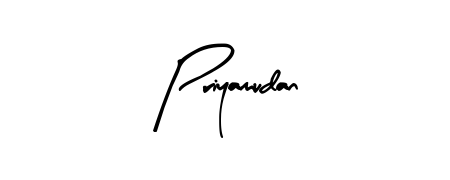 Looking for an artistic signature for Priyamudan? The Arty Signature calligraphy style gives a sophisticated flow suitable for business cards and emails. Priyamudan signature style 8 images and pictures png