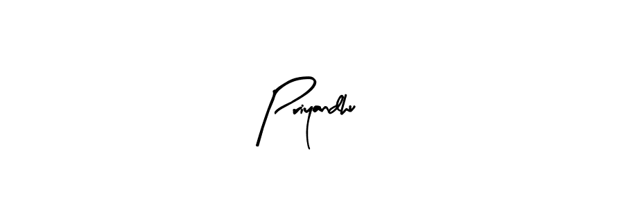 How to make Priyandhu name signature. Use Arty Signature style for creating short signs online. This is the latest handwritten sign. Priyandhu signature style 8 images and pictures png