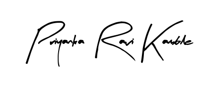 Elevate your brand with a stunning Priyanka Ravi Kamble eSignature. The Arty Signature style provides a balanced, flowing aesthetic for everyday signing. Priyanka Ravi Kamble signature style 8 images and pictures png
