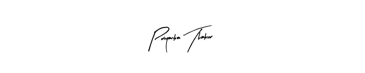 The best way (Arty Signature) to make a short signature is to pick only two or three words in your name. The name Priyanka Thakur include a total of six letters. For converting this name. Priyanka Thakur signature style 8 images and pictures png