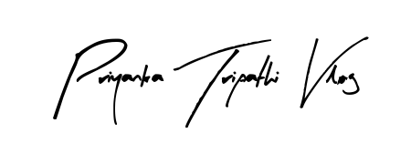Also we have Priyanka Tripathi Vlog name is the best signature style. Create professional handwritten signature collection using Arty Signature autograph style. Priyanka Tripathi Vlog signature style 8 images and pictures png