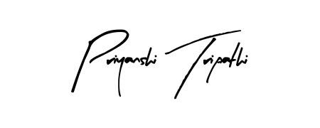 Personalize your online presence with Priyanshi Tripathi signature rendered in elegant Arty Signature font. Great for website footers and blogs. Priyanshi Tripathi signature style 8 images and pictures png