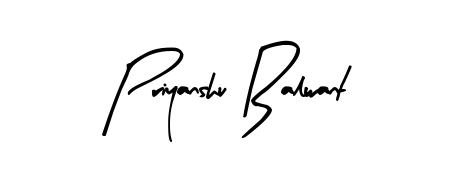 An effortless, minimalist signature concept for Priyanshu Balwant using Arty Signature design. Clean lines that look great on any document. Priyanshu Balwant signature style 8 images and pictures png