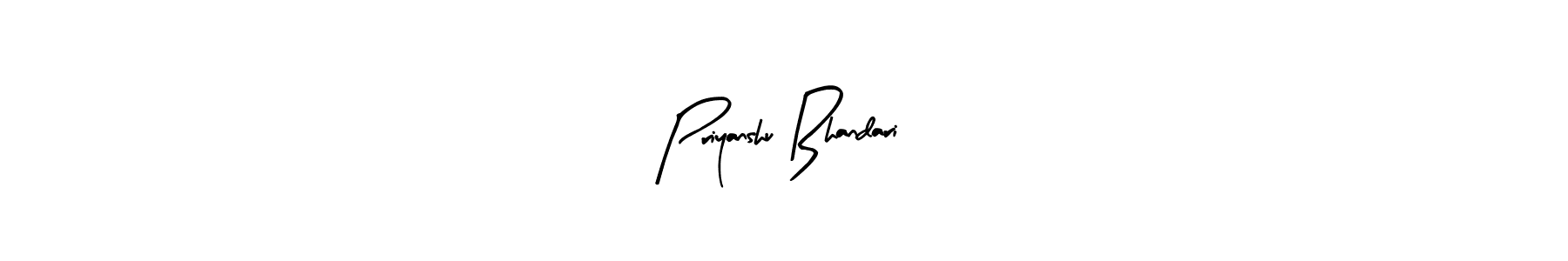 Make a short Priyanshu Bhandari signature style. Manage your documents anywhere anytime using Arty Signature. Create and add eSignatures, submit forms, share and send files easily. Priyanshu Bhandari signature style 8 images and pictures png