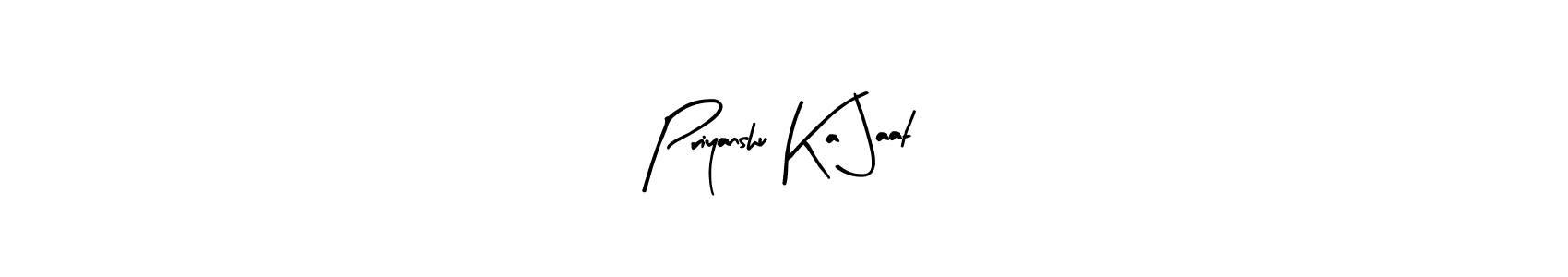 Create a beautiful signature design for name Priyanshu Ka Jaat. With this signature (Arty Signature) fonts, you can make a handwritten signature for free. Priyanshu Ka Jaat signature style 8 images and pictures png