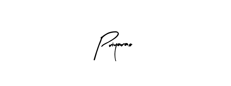 Create a beautiful signature design for name Priyarao. With this signature (Arty Signature) fonts, you can make a handwritten signature for free. Priyarao signature style 8 images and pictures png