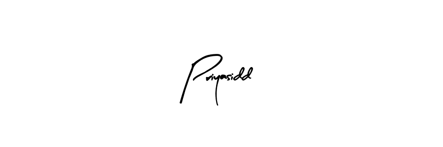 if you are searching for the best signature style for your name Priyasidd. so please give up your signature search. here we have designed multiple signature styles  using Arty Signature. Priyasidd signature style 8 images and pictures png