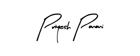 Make your name Priyesh Panani memorable on every contract using Arty Signature autograph style. Instant transparent background export available. Priyesh Panani signature style 8 images and pictures png