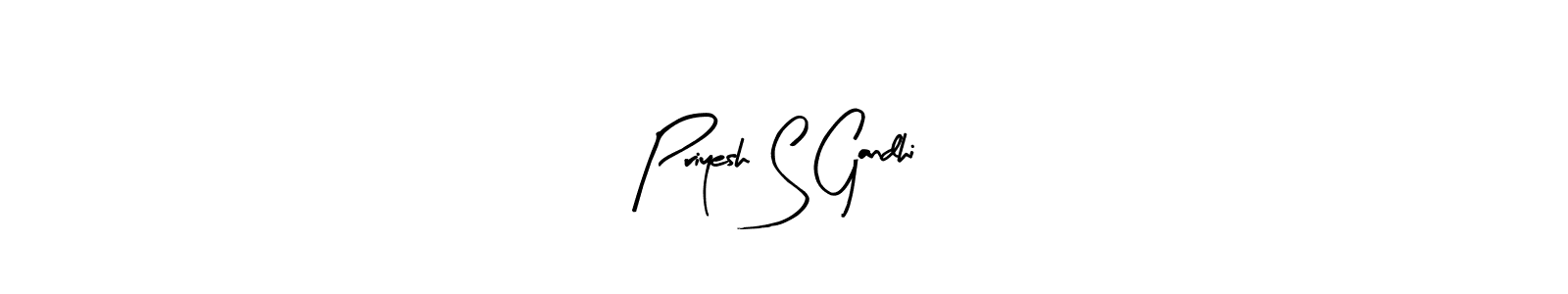 Once you've used our free online signature maker to create your best signature Arty Signature style, it's time to enjoy all of the benefits that Priyesh S Gandhi name signing documents. Priyesh S Gandhi signature style 8 images and pictures png