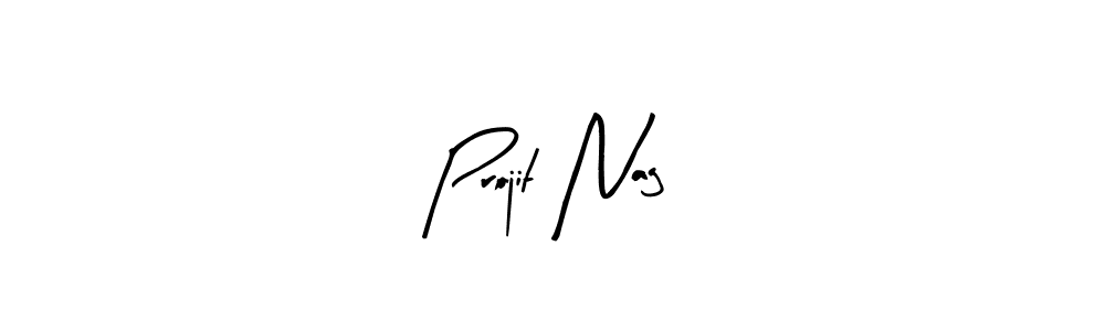 Design your own signature with our free online signature maker. With this signature software, you can create a handwritten (Arty Signature) signature for name Projit Nag. Projit Nag signature style 8 images and pictures png