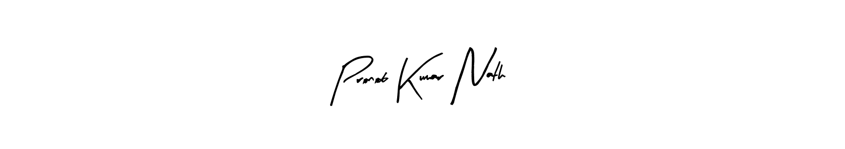 Make a beautiful signature design for name Pronob Kumar Nath. Use this online signature maker to create a handwritten signature for free. Pronob Kumar Nath signature style 8 images and pictures png