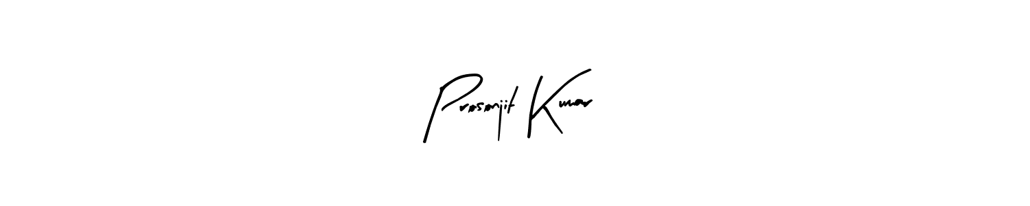 How to make Prosonjit Kumar signature? Arty Signature is a professional autograph style. Create handwritten signature for Prosonjit Kumar name. Prosonjit Kumar signature style 8 images and pictures png