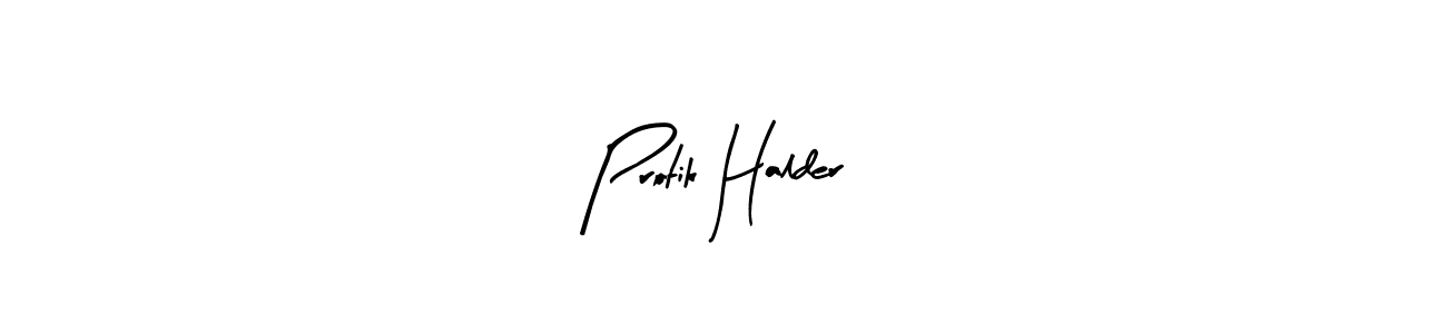 Protik Halder stylish signature style. Best Handwritten Sign (Arty Signature) for my name. Handwritten Signature Collection Ideas for my name Protik Halder. Protik Halder signature style 8 images and pictures png