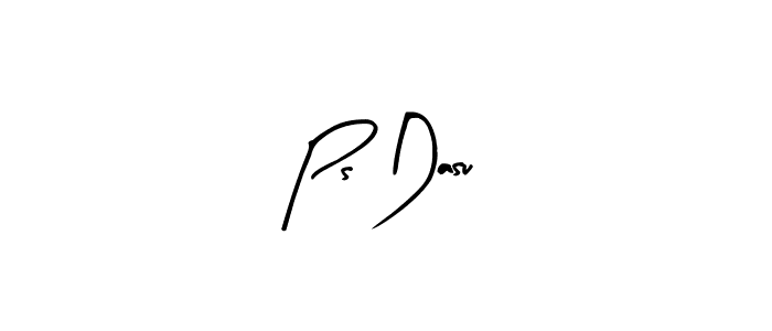 Also we have Ps Dasu name is the best signature style. Create professional handwritten signature collection using Arty Signature autograph style. Ps Dasu signature style 8 images and pictures png
