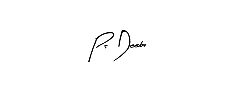 It looks lik you need a new signature style for name Ps Deebu. Design unique handwritten (Arty Signature) signature with our free signature maker in just a few clicks. Ps Deebu signature style 8 images and pictures png
