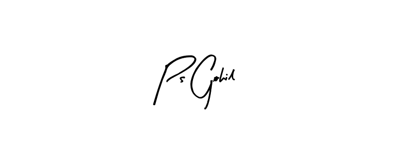 See photos of Ps Gohil official signature by Spectra . Check more albums & portfolios. Read reviews & check more about Arty Signature font. Ps Gohil signature style 8 images and pictures png