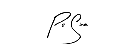 Turn your name Ps Sina into a signature brand with Arty Signature styling. Download in standard PNG or transparent format anytime. Ps Sina signature style 8 images and pictures png