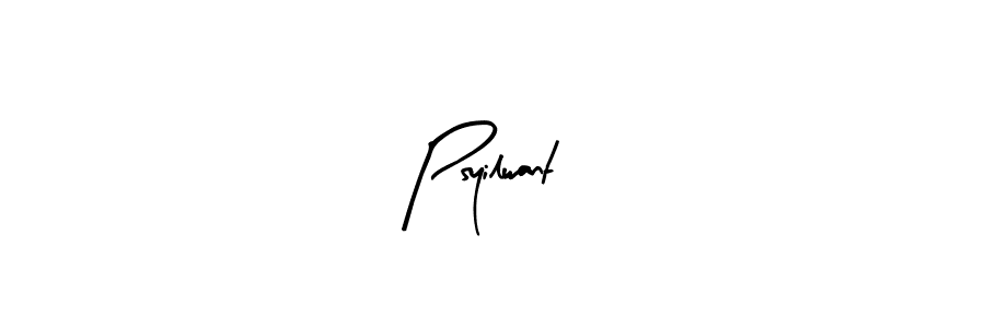 Similarly Arty Signature is the best handwritten signature design. Signature creator online .You can use it as an online autograph creator for name Psyilwant. Psyilwant signature style 8 images and pictures png