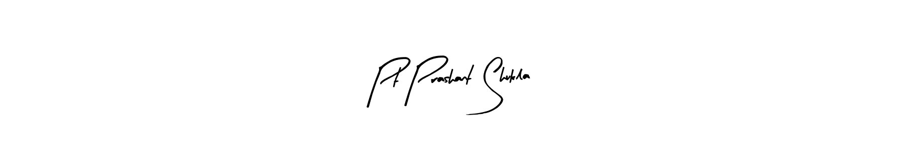 It looks lik you need a new signature style for name Pt Prashant Shukla. Design unique handwritten (Arty Signature) signature with our free signature maker in just a few clicks. Pt Prashant Shukla signature style 8 images and pictures png