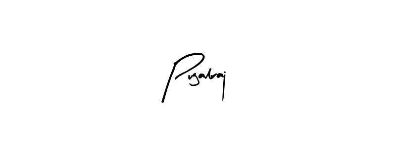 How to make Pugalraj name signature. Use Arty Signature style for creating short signs online. This is the latest handwritten sign. Pugalraj signature style 8 images and pictures png