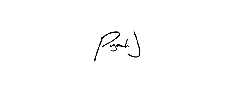 It looks lik you need a new signature style for name Pugazh J. Design unique handwritten (Arty Signature) signature with our free signature maker in just a few clicks. Pugazh J signature style 8 images and pictures png