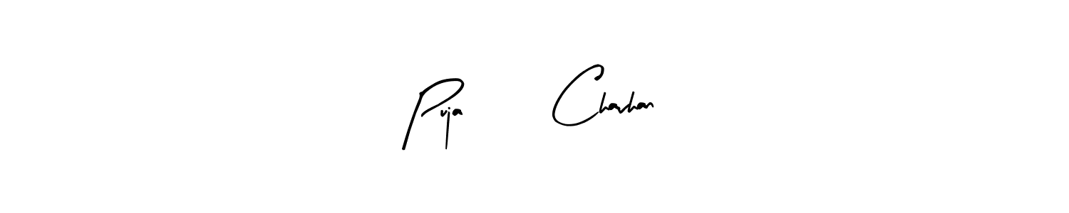 The best way (Arty Signature) to make a short signature is to pick only two or three words in your name. The name Puja 14 Chavhan include a total of six letters. For converting this name. Puja 14 Chavhan signature style 8 images and pictures png