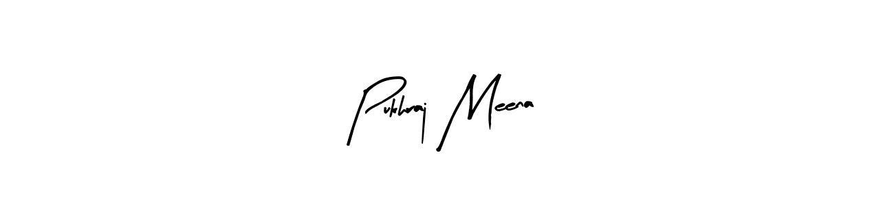 How to Draw Pukhraj Meena signature style? Arty Signature is a latest design signature styles for name Pukhraj Meena. Pukhraj Meena signature style 8 images and pictures png