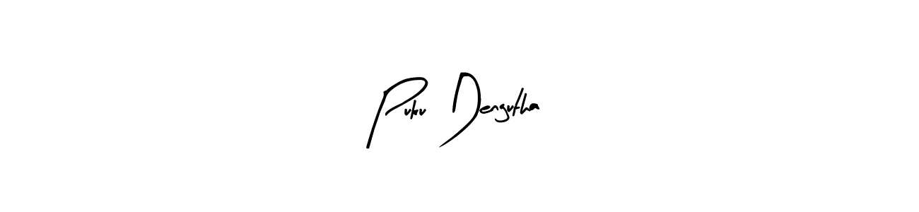 Make a beautiful signature design for name Puku Dengutha. Use this online signature maker to create a handwritten signature for free. Puku Dengutha signature style 8 images and pictures png