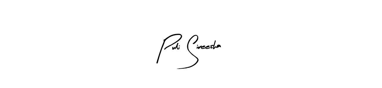 Once you've used our free online signature maker to create your best signature Arty Signature style, it's time to enjoy all of the benefits that Puli Sireesha name signing documents. Puli Sireesha signature style 8 images and pictures png