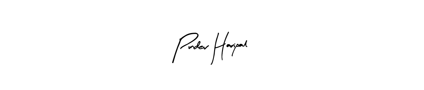 Also we have Pundev Haripal name is the best signature style. Create professional handwritten signature collection using Arty Signature autograph style. Pundev Haripal signature style 8 images and pictures png