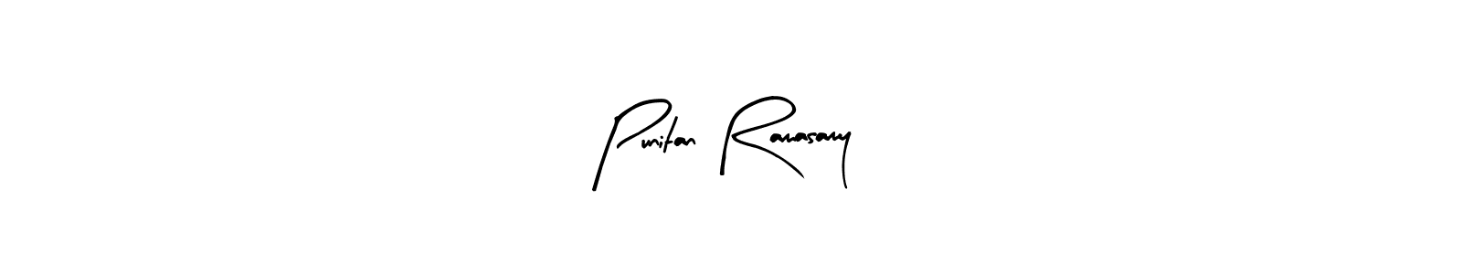 Use a signature maker to create a handwritten signature online. With this signature software, you can design (Arty Signature) your own signature for name Punitan Ramasamy. Punitan Ramasamy signature style 8 images and pictures png