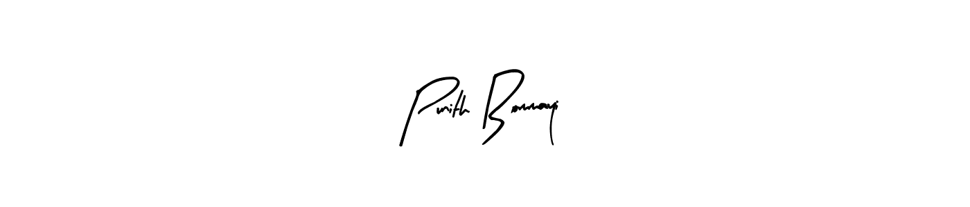 How to make Punith Bommayi signature? Arty Signature is a professional autograph style. Create handwritten signature for Punith Bommayi name. Punith Bommayi signature style 8 images and pictures png