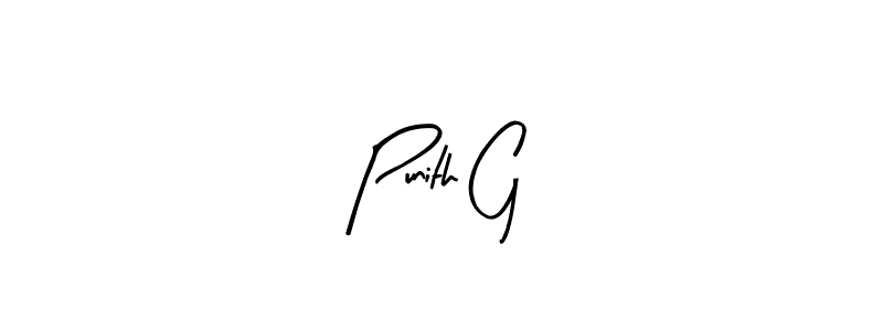 You should practise on your own different ways (Arty Signature) to write your name (Punith G) in signature. don't let someone else do it for you. Punith G signature style 8 images and pictures png
