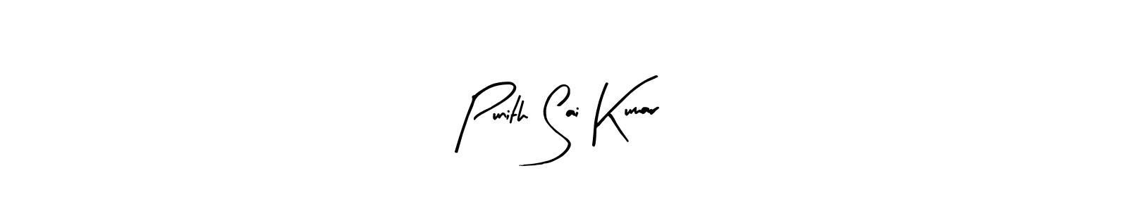 You should practise on your own different ways (Arty Signature) to write your name (Punith Sai Kumar) in signature. don't let someone else do it for you. Punith Sai Kumar signature style 8 images and pictures png