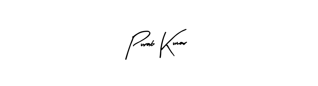 How to make Purab Kumar signature? Arty Signature is a professional autograph style. Create handwritten signature for Purab Kumar name. Purab Kumar signature style 8 images and pictures png