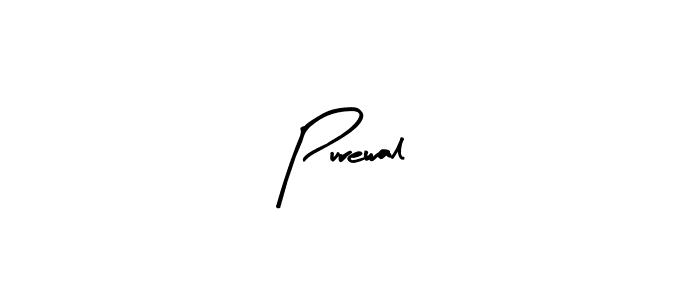 How to make Purewal signature? Arty Signature is a professional autograph style. Create handwritten signature for Purewal name. Purewal signature style 8 images and pictures png