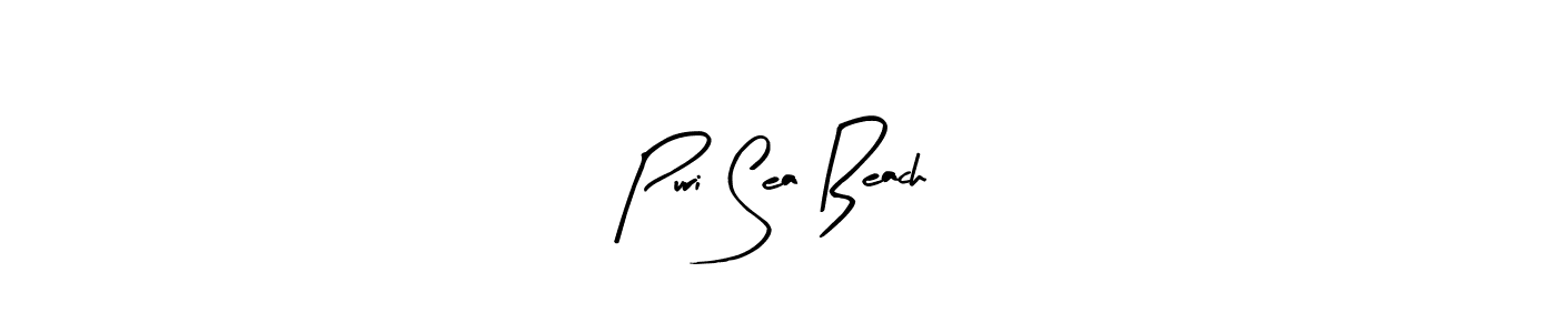 You should practise on your own different ways (Arty Signature) to write your name (Puri Sea Beach) in signature. don't let someone else do it for you. Puri Sea Beach signature style 8 images and pictures png