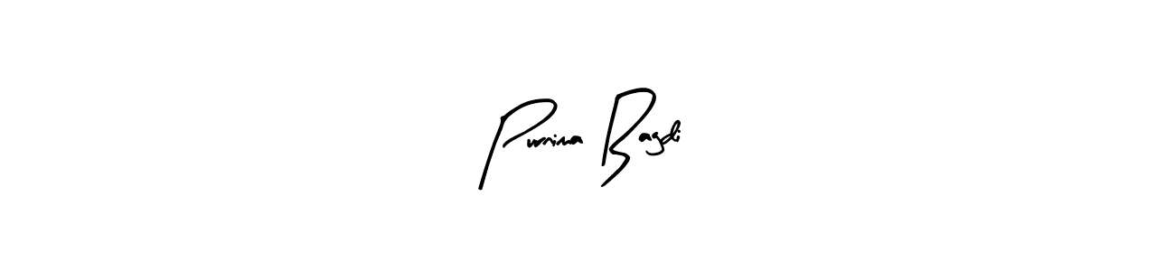 Make a beautiful signature design for name Purnima Bagdi. Use this online signature maker to create a handwritten signature for free. Purnima Bagdi signature style 8 images and pictures png