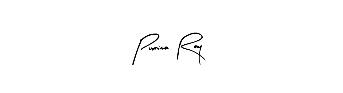 Purnima Ray stylish signature style. Best Handwritten Sign (Arty Signature) for my name. Handwritten Signature Collection Ideas for my name Purnima Ray. Purnima Ray signature style 8 images and pictures png
