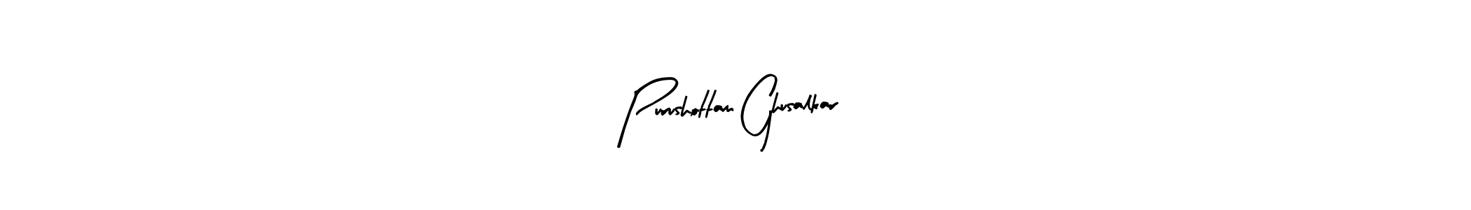 Best and Professional Signature Style for Purushottam Ghusalkar. Arty Signature Best Signature Style Collection. Purushottam Ghusalkar signature style 8 images and pictures png