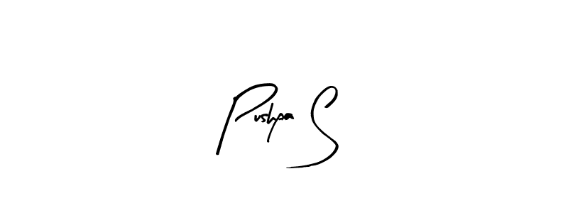 Make a beautiful signature design for name Pushpa S. Use this online signature maker to create a handwritten signature for free. Pushpa S signature style 8 images and pictures png